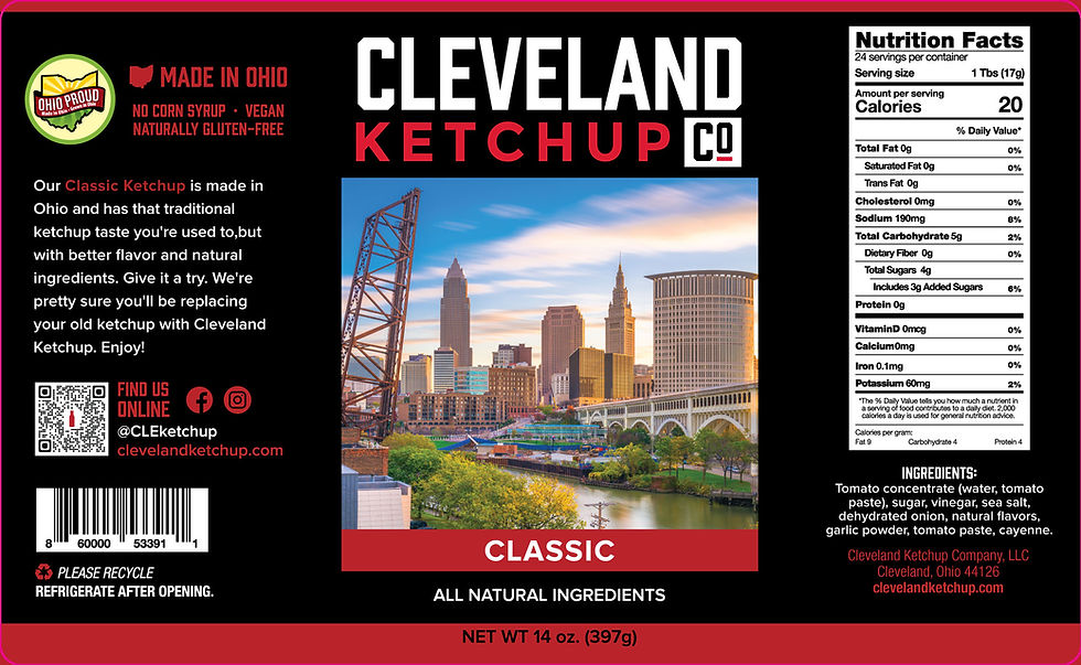 Miniature : Cleveland Ketchup Co. Classic Ketchup
