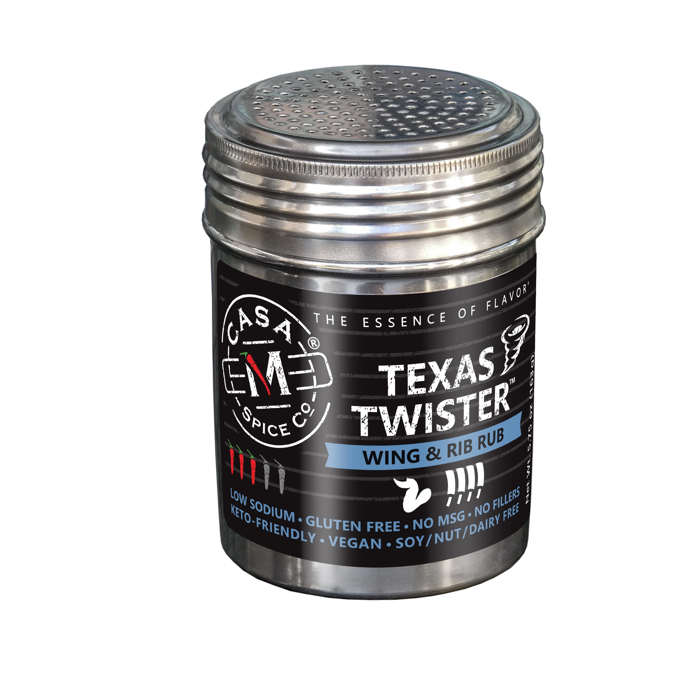 Casa M Spice - Texas Twister® - Wing and Rib Rub