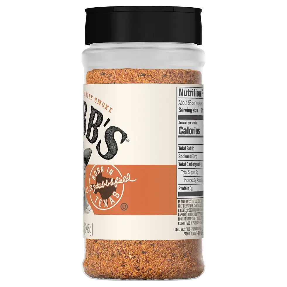 Miniature : Stubb's - Texas All-Purpose Rub - Maxi Format