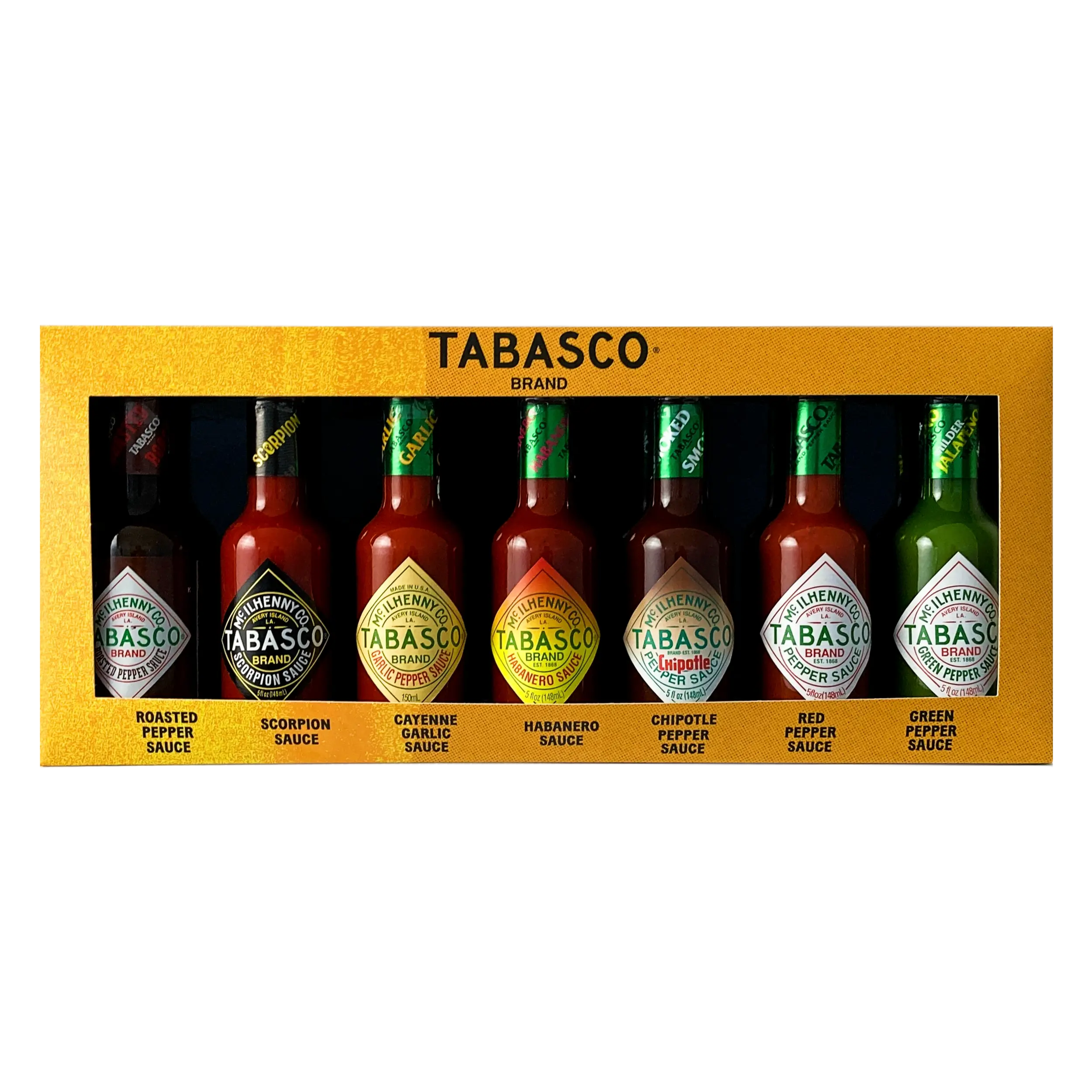 Tabasco Coffret de 7 sauces - Sizzling Set