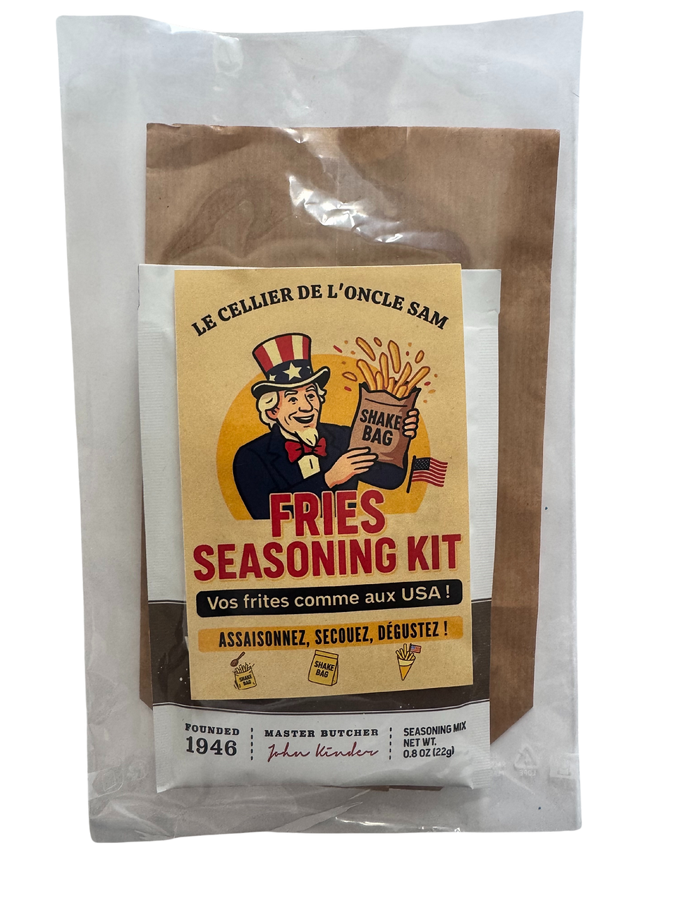 Miniature : Assaisonnement frites – Fries Seasoning Saveur Woodfired Chicken