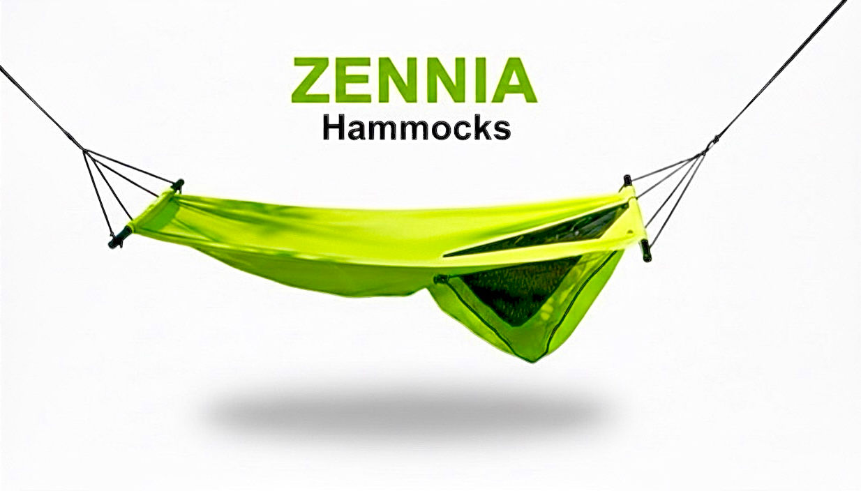 Green Floating - Wooden Bars Hammock