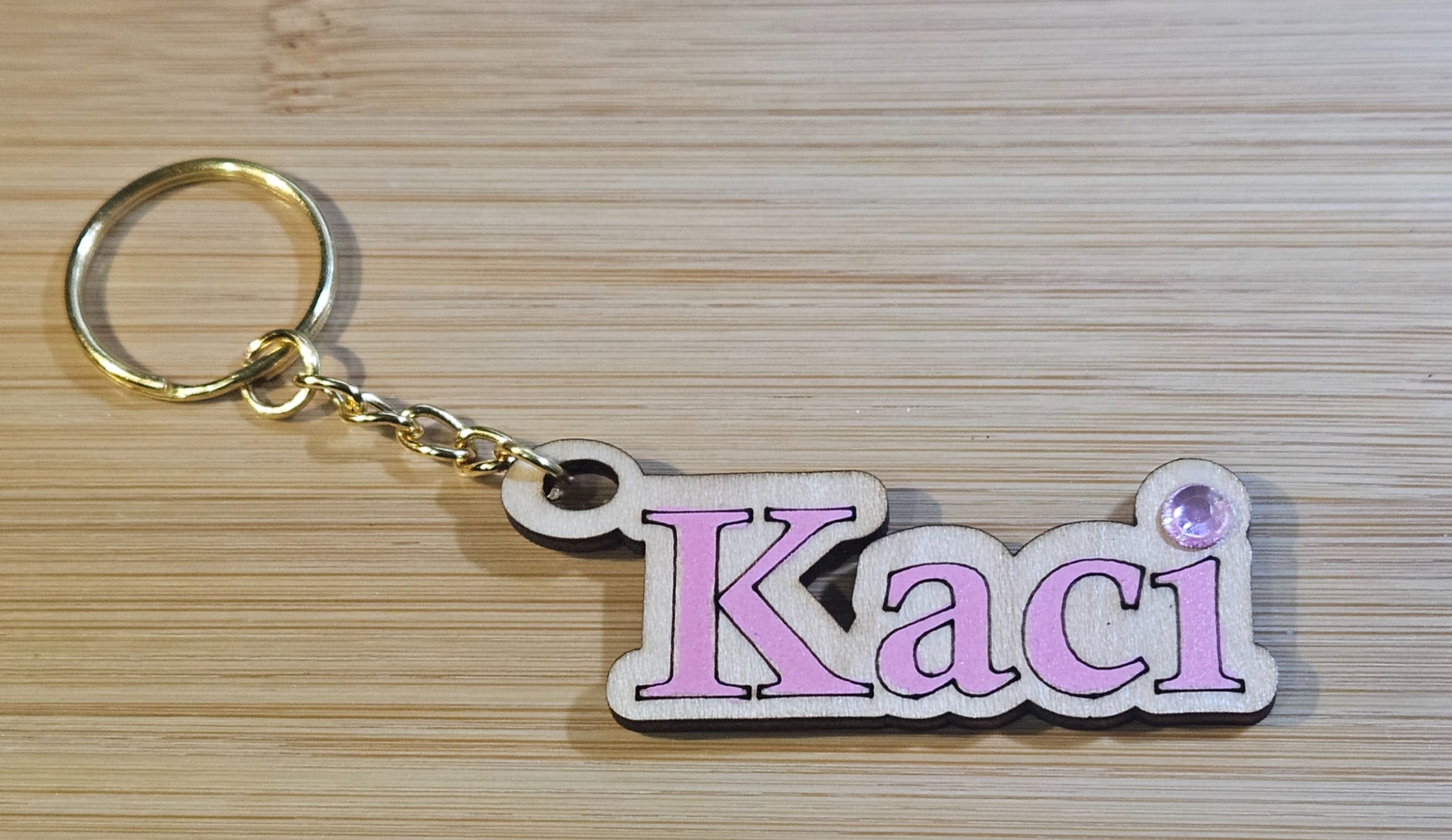 Personalised keyrings