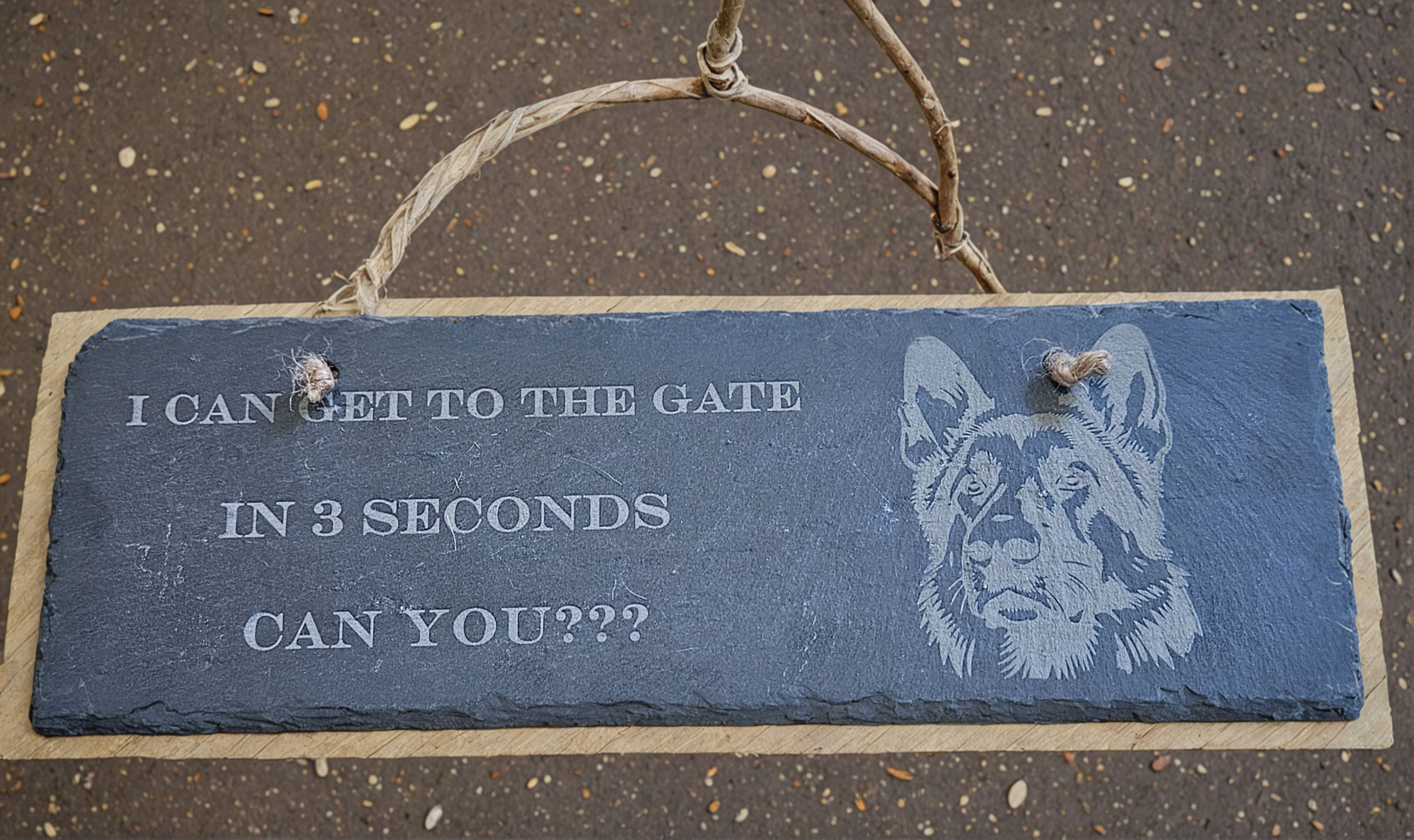 Funny slates that are personalised