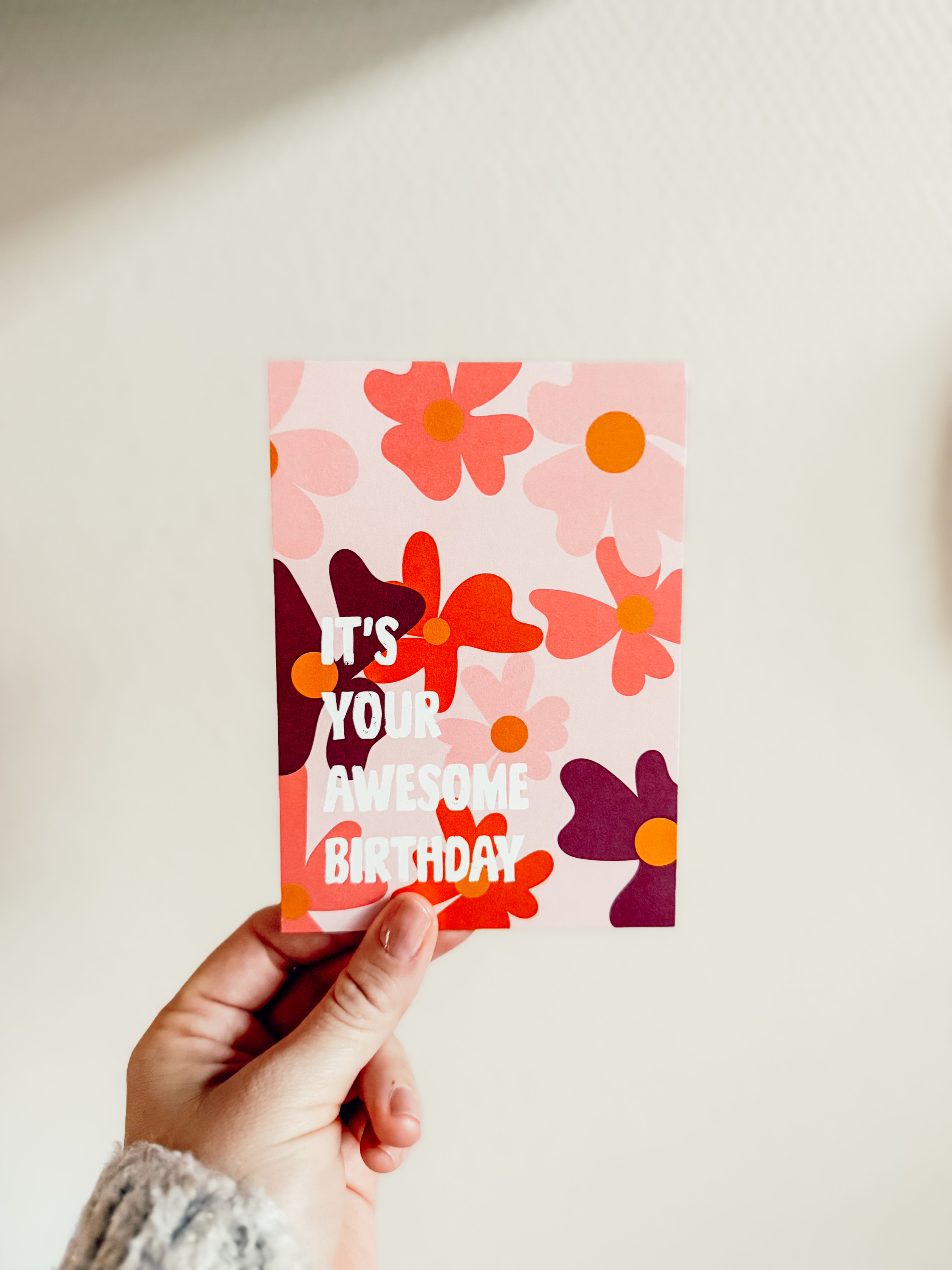 Wenskaart | It's your awesome birthday