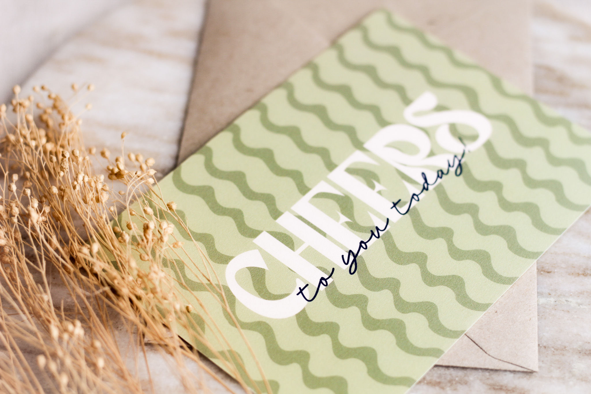 Wenskaart | Cheers to you