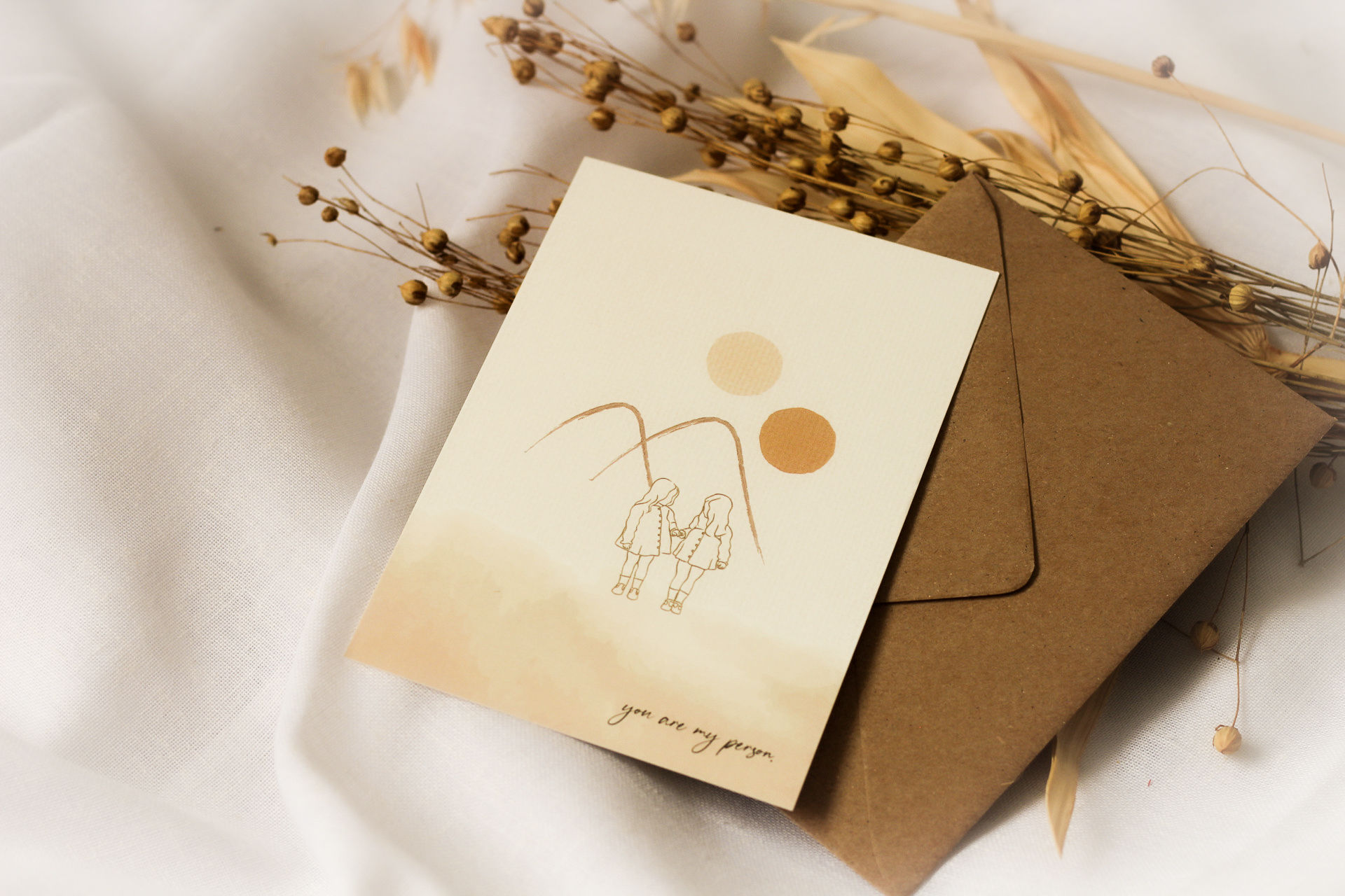 Wenskaart | You are my person