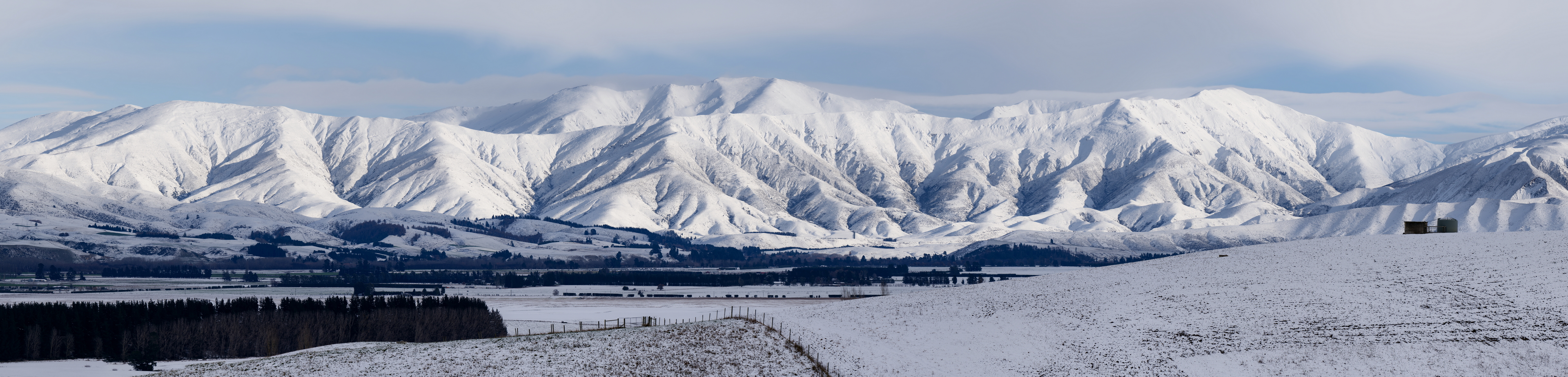Back Towards Tekapo - Fairlie Geraldine Lookout