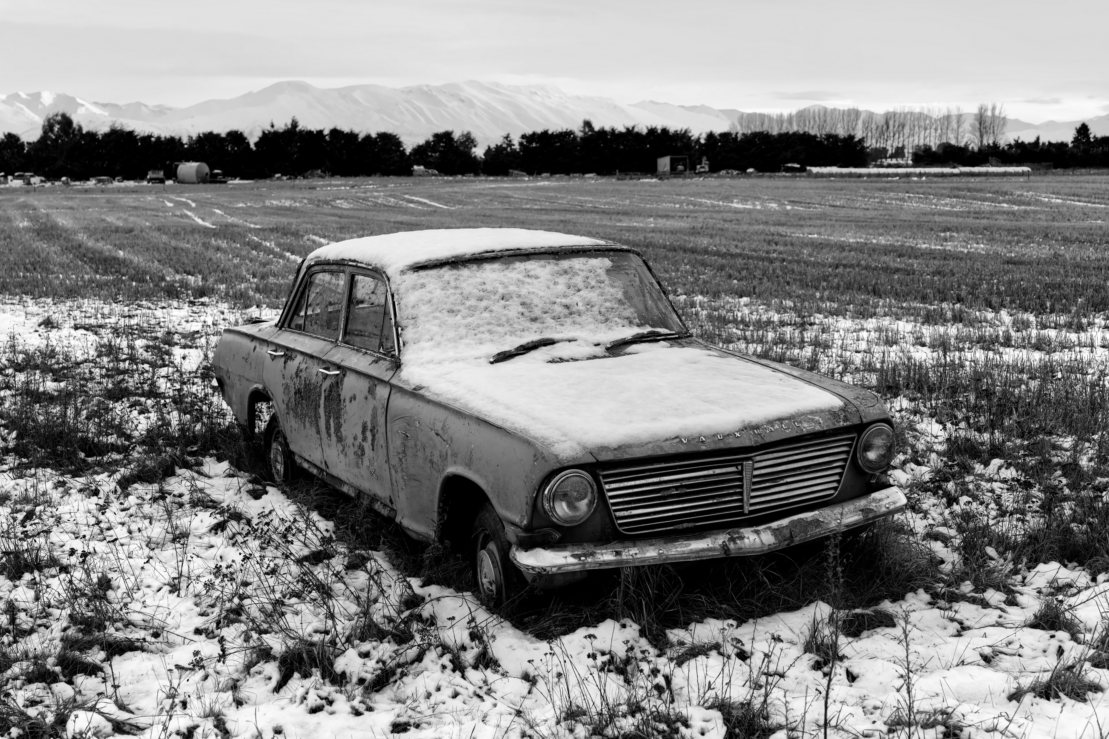 Vauxhall on Ice - Near Fairlie