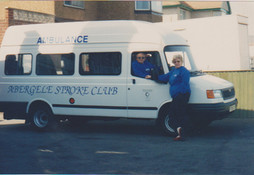 Abergele Stroke Club - old minibus