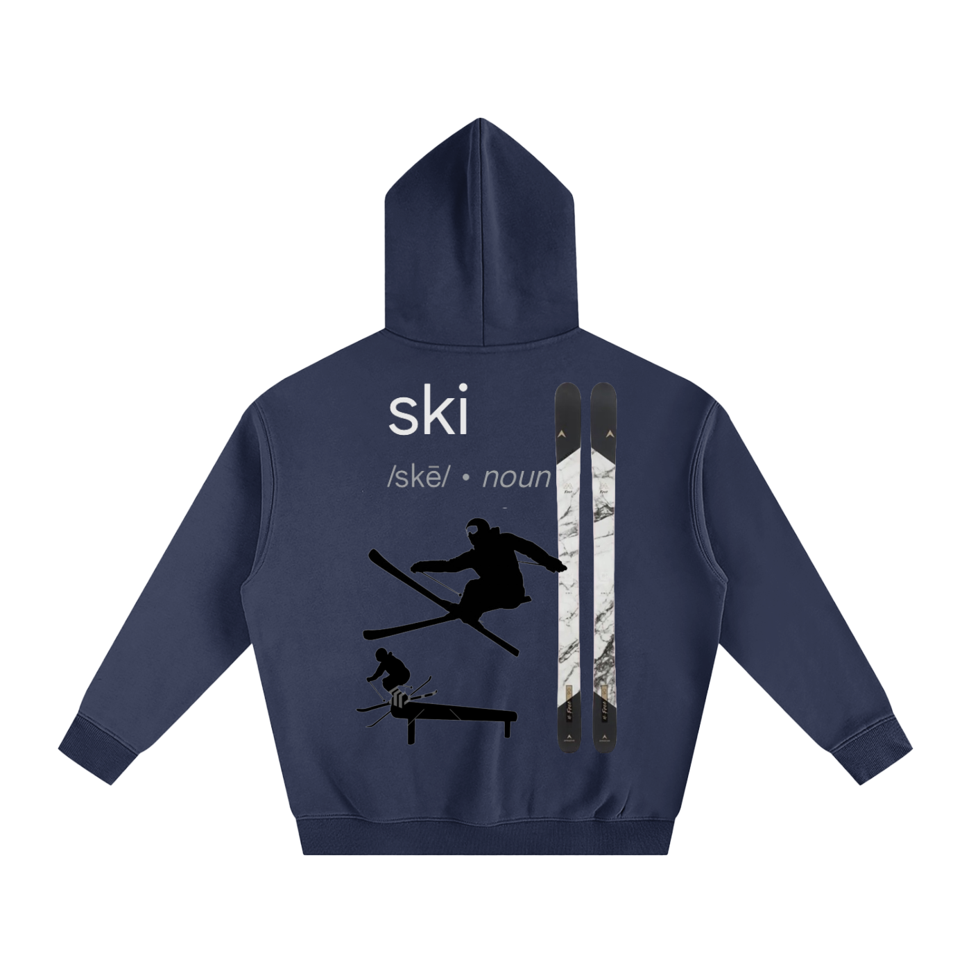 Ski definition hoodie