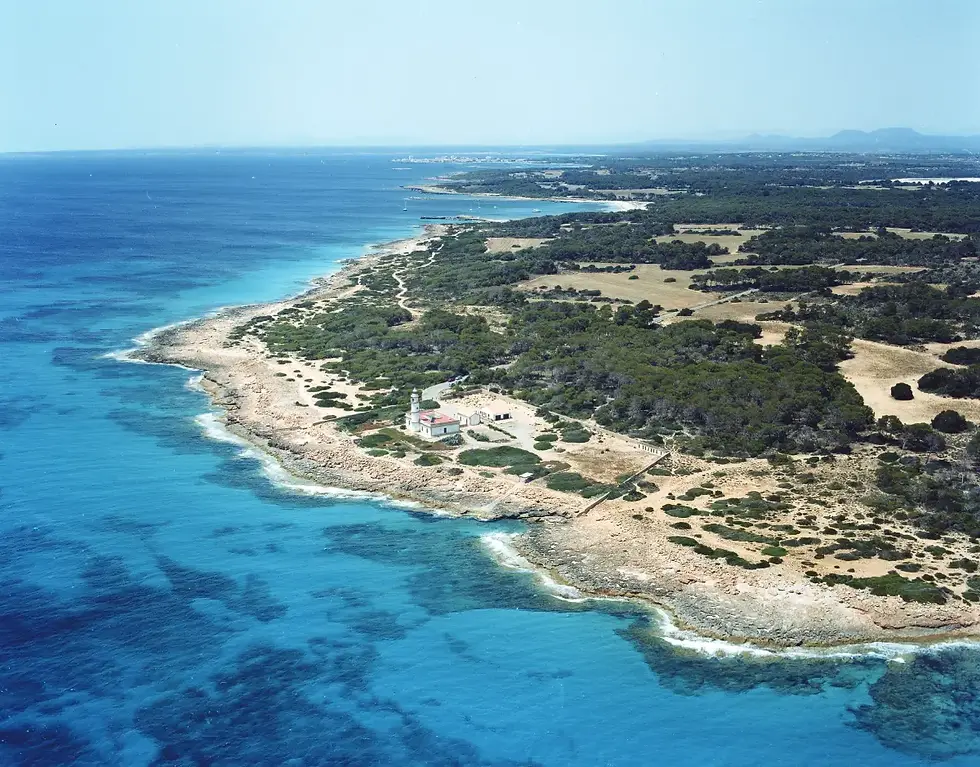Faro de Ses Salines. Mallorca