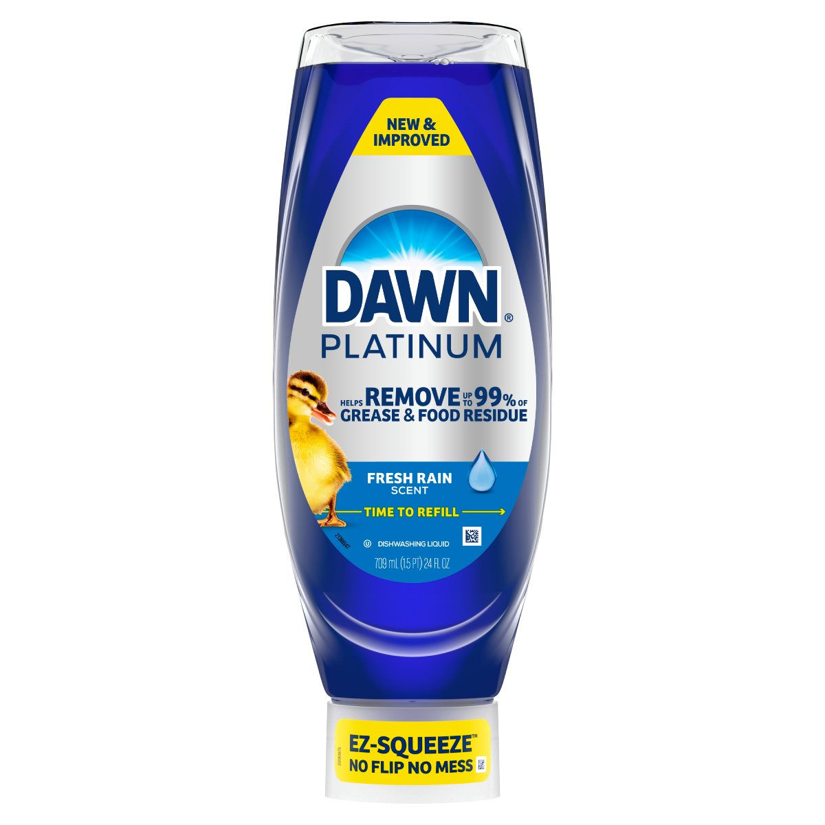 Dawn EZ-Squeeze Dish Soap Liquid – Fresh Rain (18 fl oz)