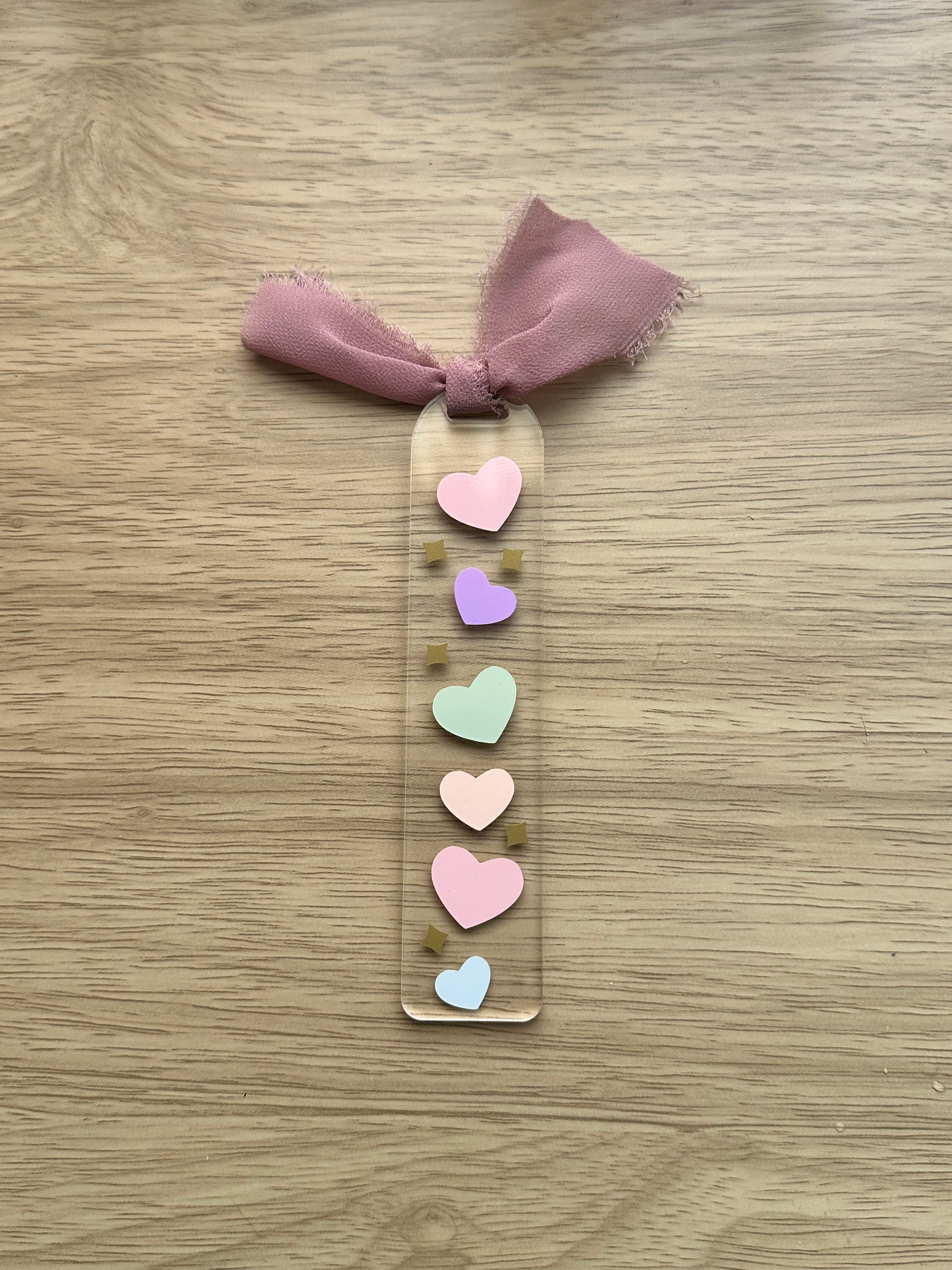 Hearts Bookmarker