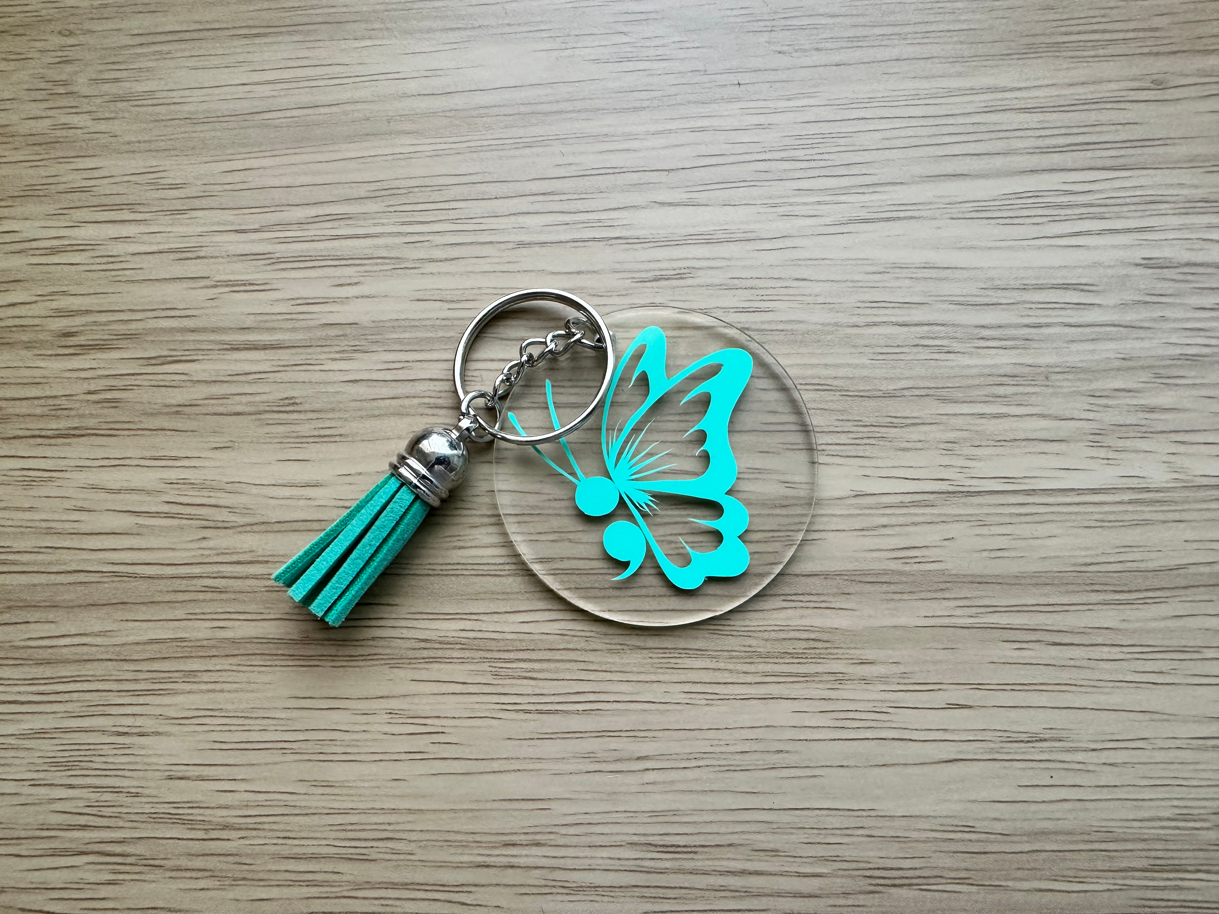 Butterfly Keyring