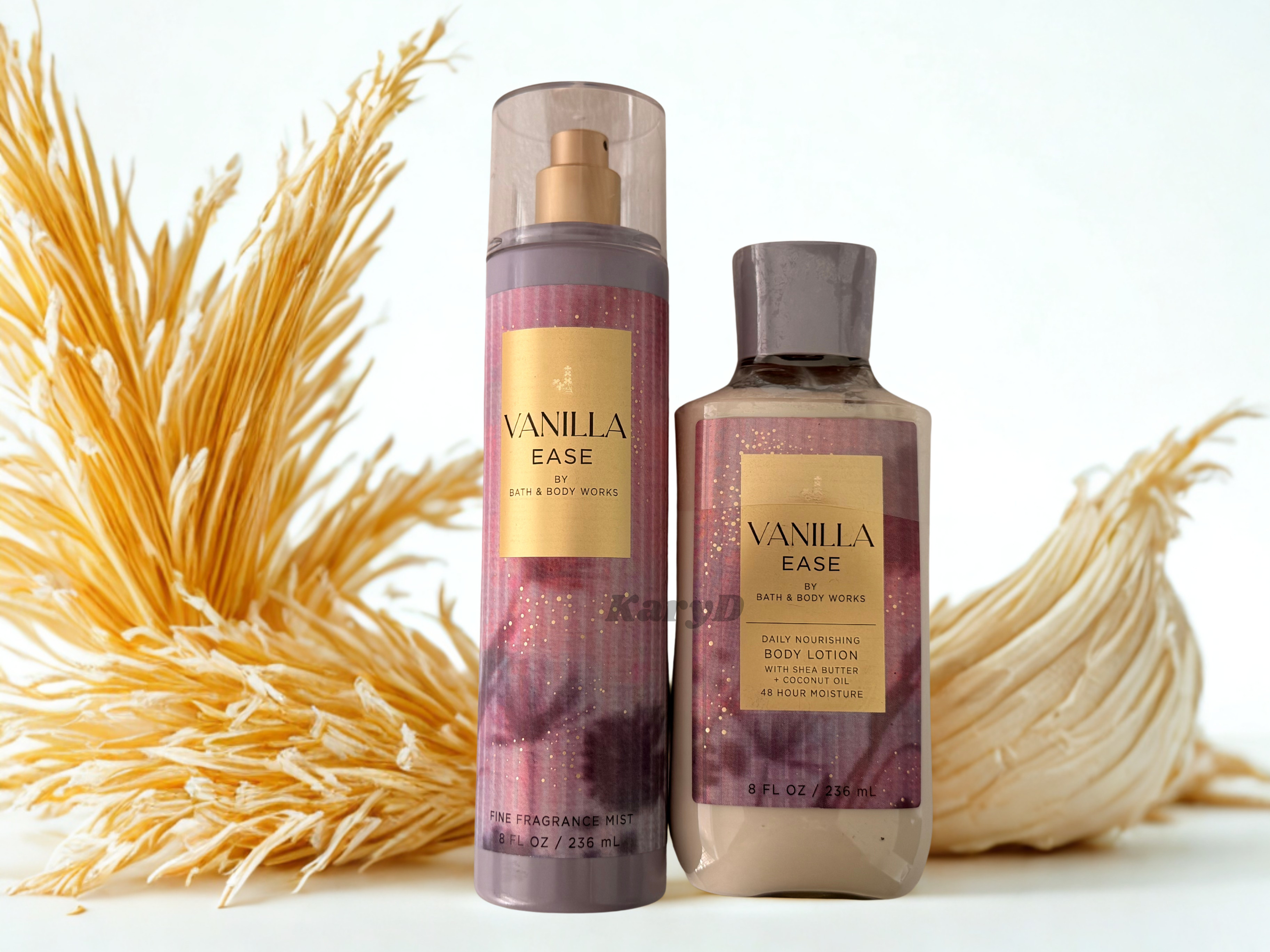 Vanilla Ease Fragrance Mist & Body Lotion Set