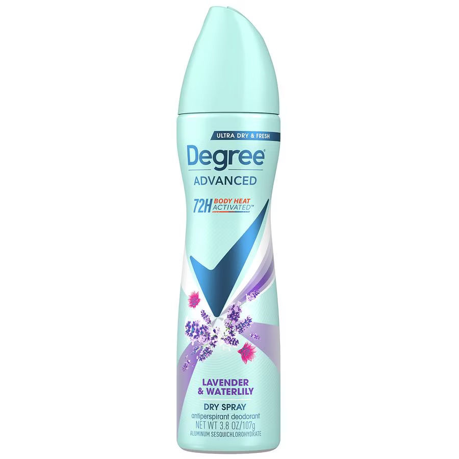 Degree Deodorant Dry Spray, Lavender & Waterlilly