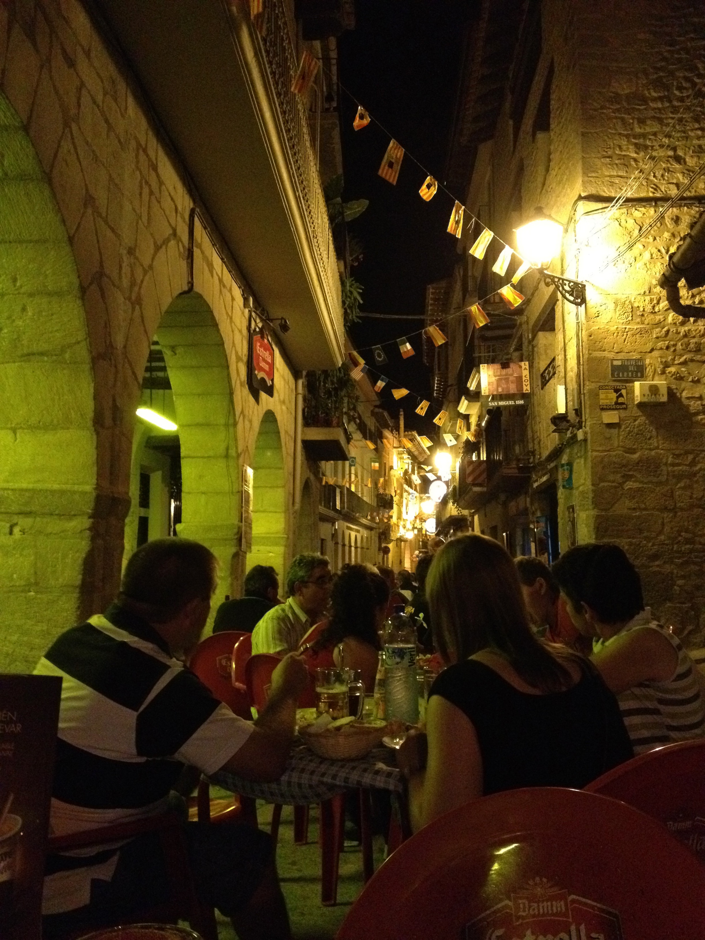 Dining in Valderrobres