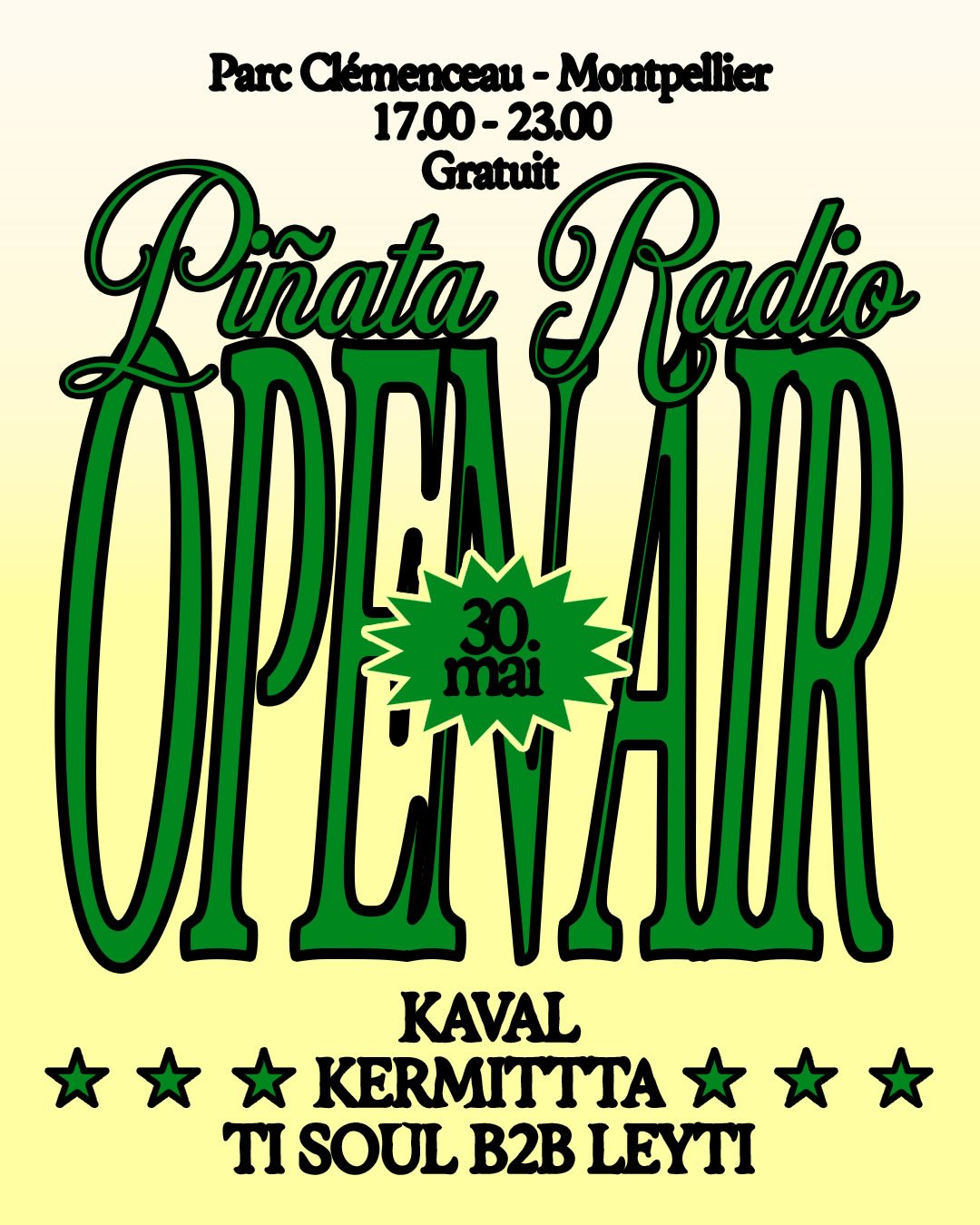 OPEN AIR - KAVAL, KERMITTTA, LEYTI B2B TI SOUL