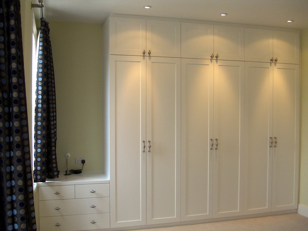 6 Column Shaker Style Wardrobes Drawer Set