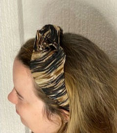 Thumbnail: Brown and Black Handmade Headband