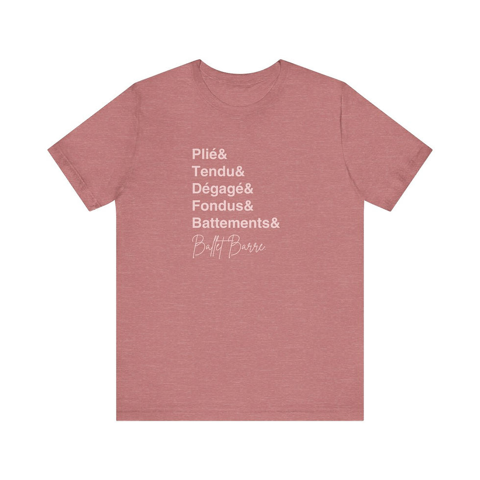 Thumbnail: Barre | Unisex Adult Jersey Tee