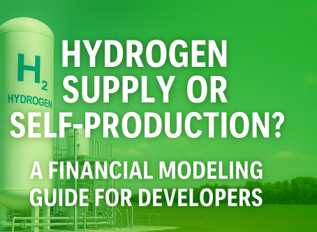 Hydrogen Supply or Self-Production? A Financial Modeling Guide for Developers