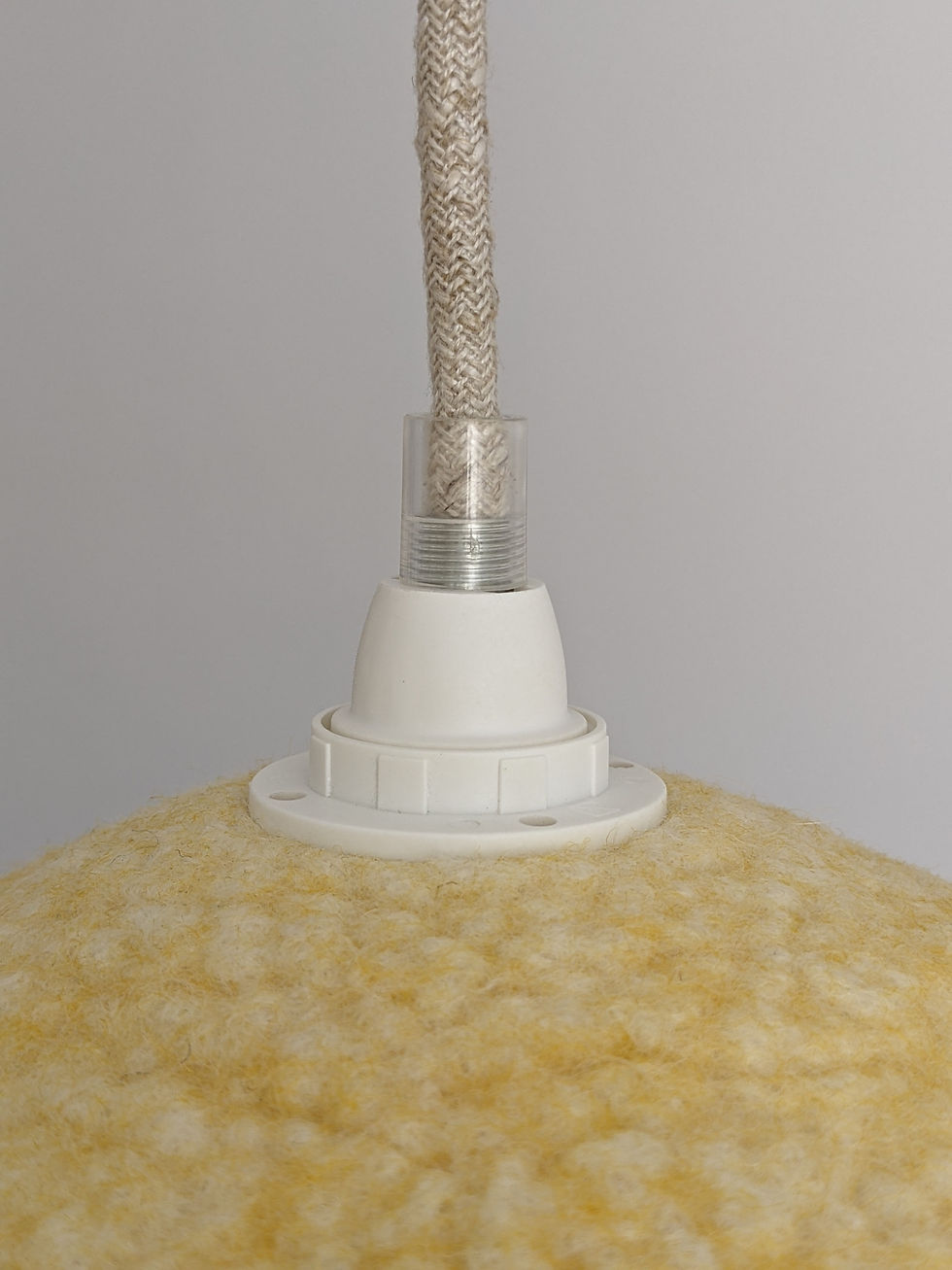 Thumbnail: Lampe suspension ONDÉE jaune