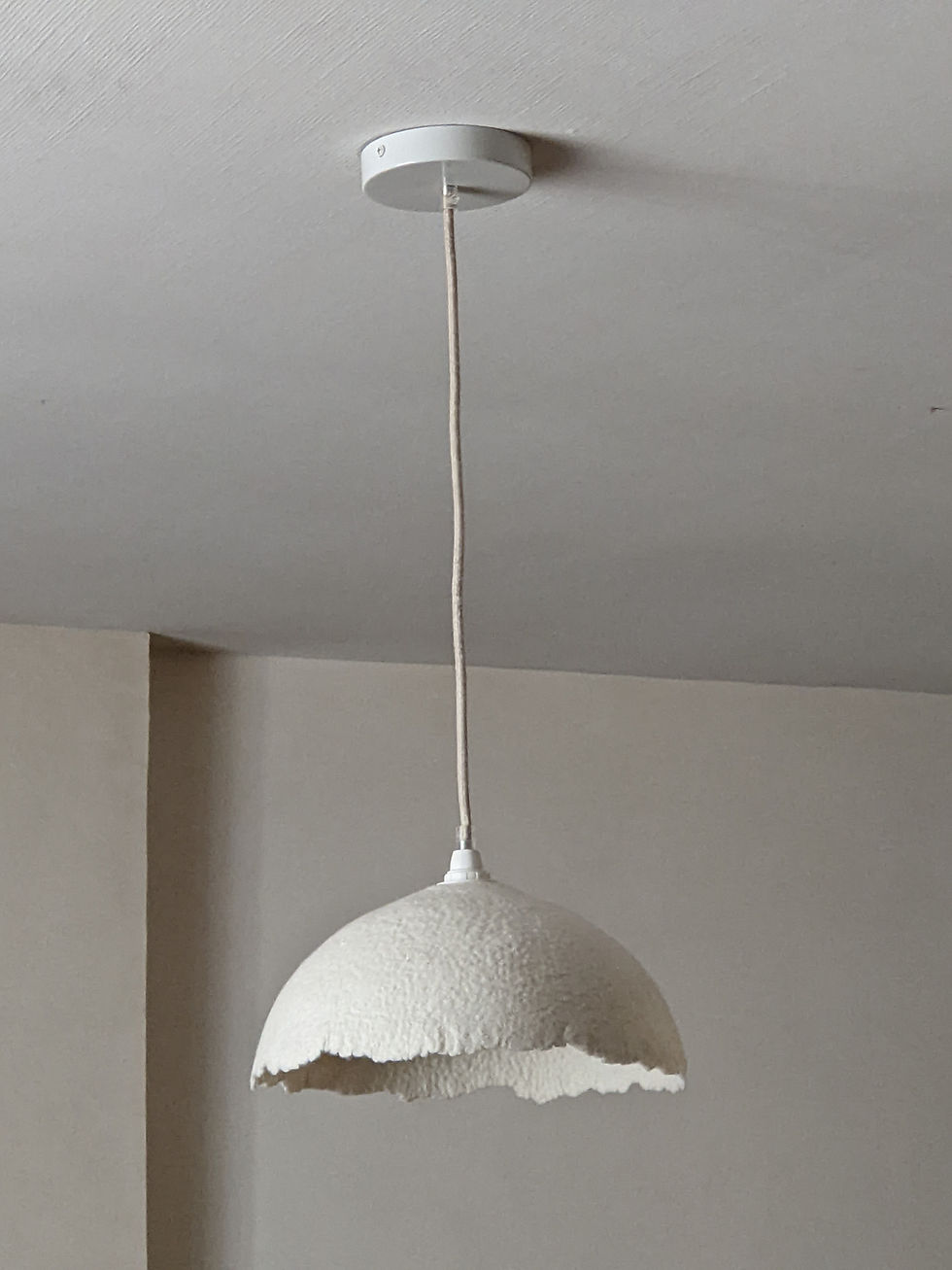 Thumbnail: Pendant lamp ONDÉE white