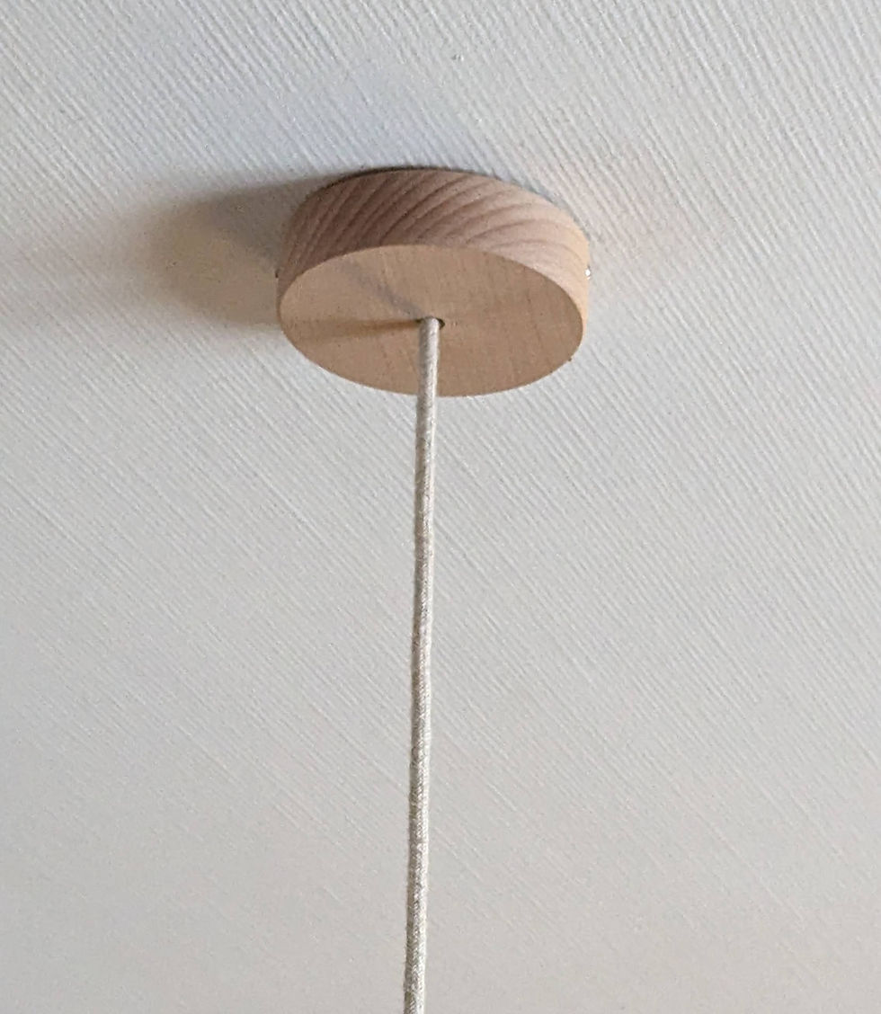 Miniature : Lampe suspension cocon SOUFFLE