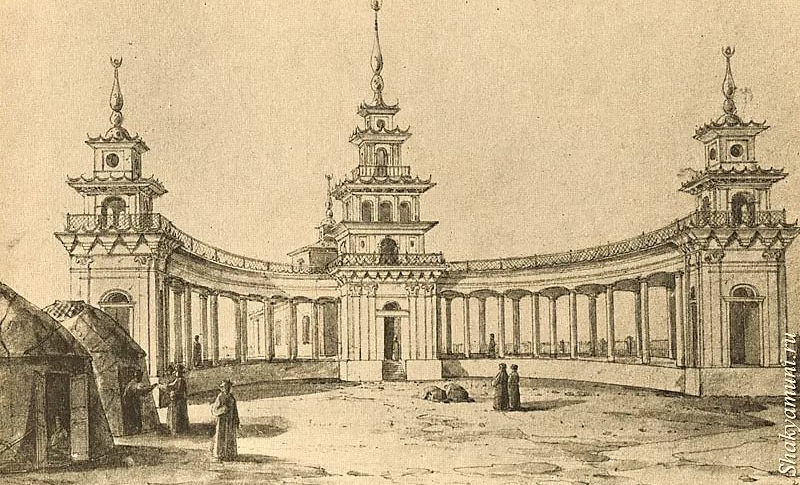 le temple (Khurul) des Khochéoud