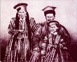 La famille de Sereb Djab Tyumen