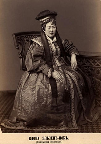 La veuve Elzen-Tsok (duchesse Kalmouke).