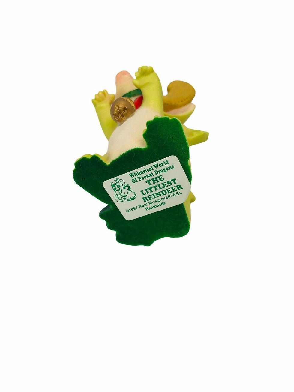 Thumbnail: Whimsical World Of Pocket Dragons The Littlest Reindeer Limited Ed Real Musgrave