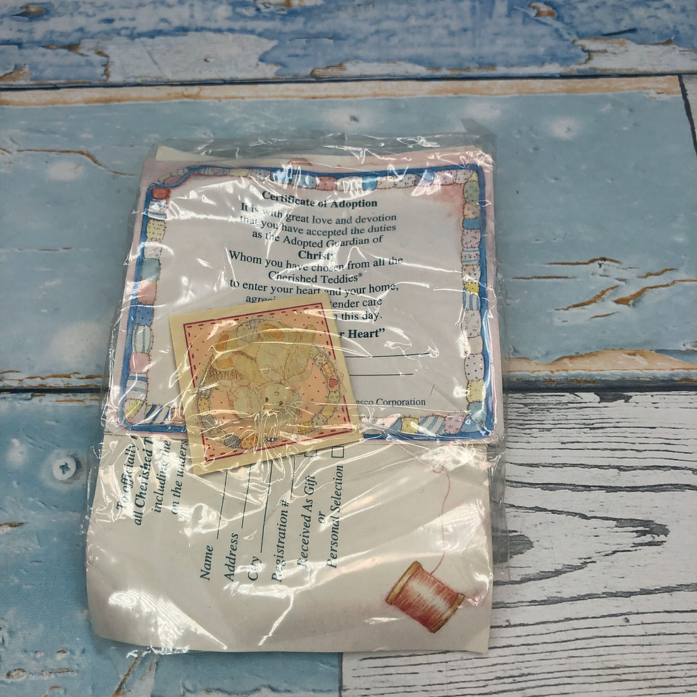 Thumbnail: Cherished Teddies, Take Me To Your Heart, Christy Bear, 1995 Enesco Priscilla