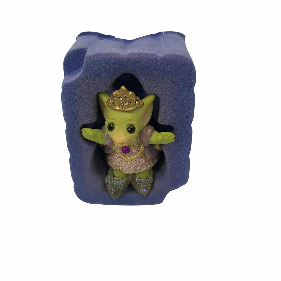 Thumbnail: Pocket Dragons Cinder Dragon Real Musgrave Boxed Whimsical World pottery