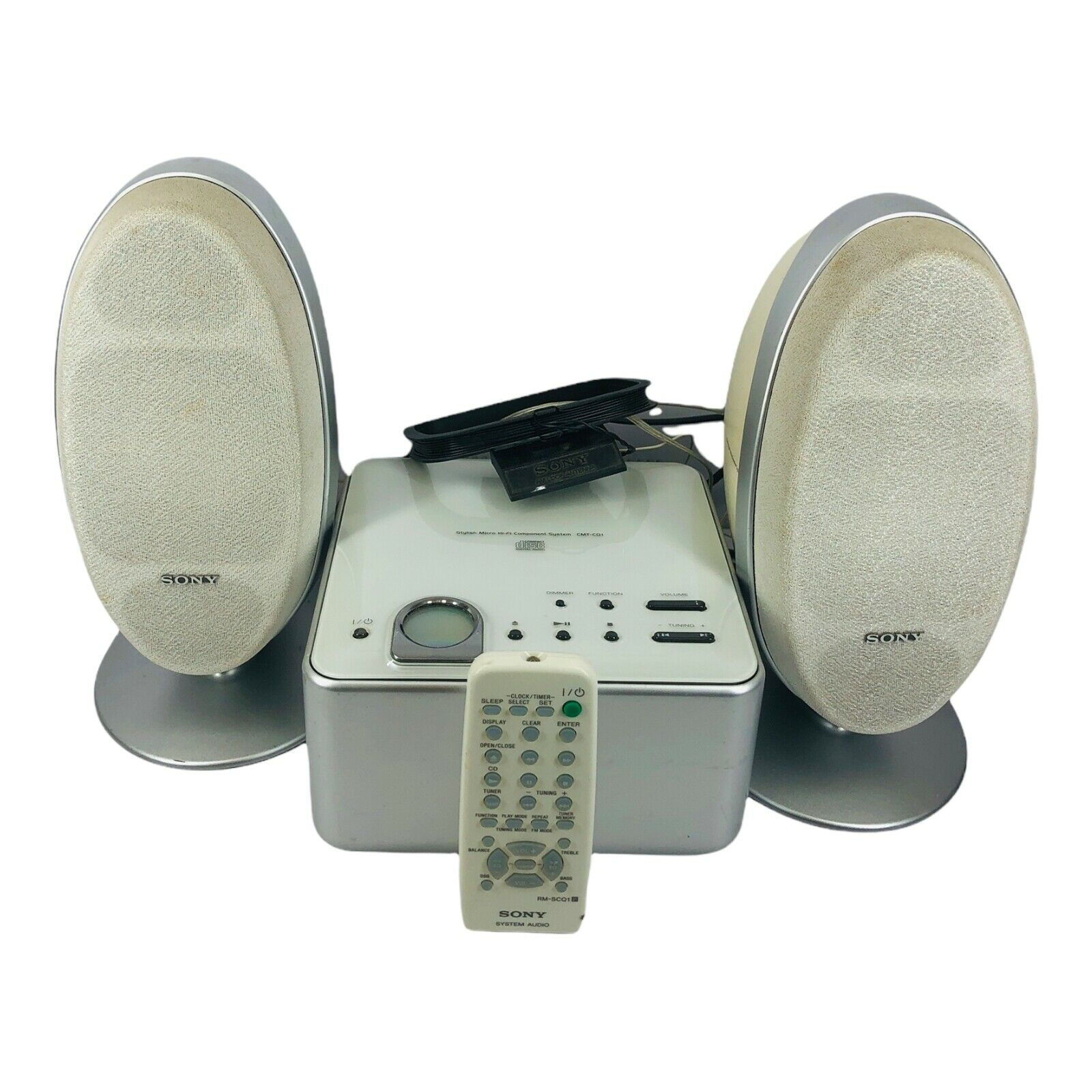 Used fully working  with  remote  speakers