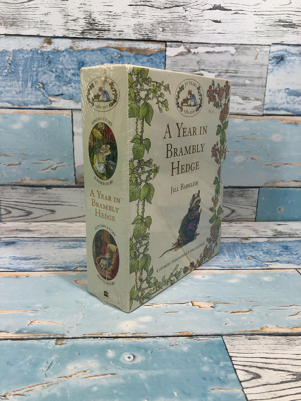 Thumbnail: A Year in Brambly Hedge by Barklem HardBack