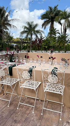 White Bistro Chair