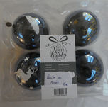 4 boules de Noël customisées, 6€ la boîte