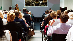 Audience Watching Presentation