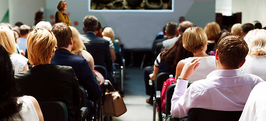 Audience Watching Presentation