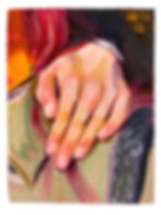 Alice Miller, "A Constant," 2025, Oil on wood, 3.15 x 2.36 in, (8 x 6 cm)