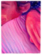 Alice Miller, "Clasped Hands on a Starry Sky," 2022, Oil on wood, 3.15 x 2.36 in, (8 x 6 cm)