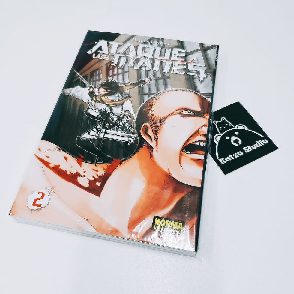 Miniatura: Manga "Ataque A Los Titanes" Original