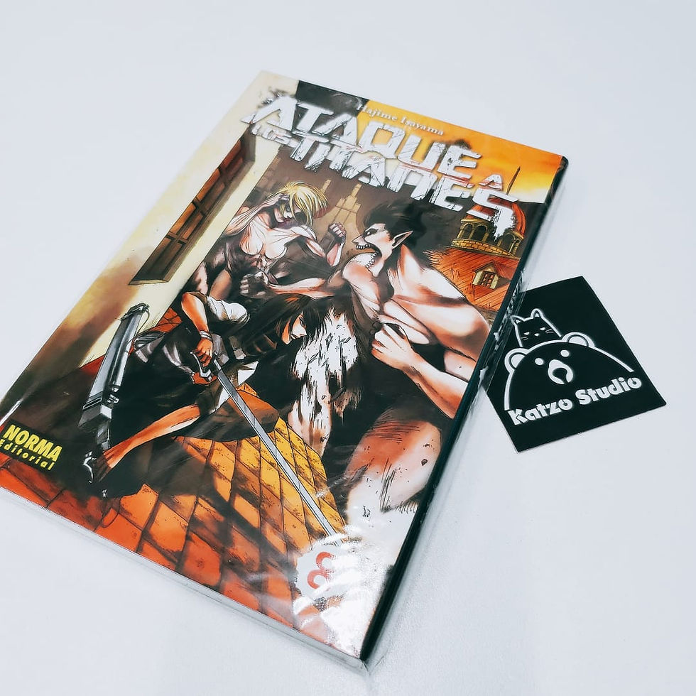 Miniatura: Manga "Ataque A Los Titanes" Original