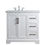 Thumbnail: Ariane 36" White Single Vanity Single Sink