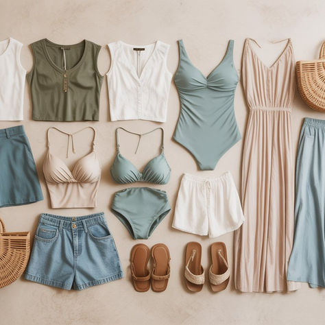 The Ultimate 7-Day Beach Vacation Wardrobe (Carry-On Only)