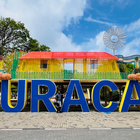 Curacao sign in Willemstad