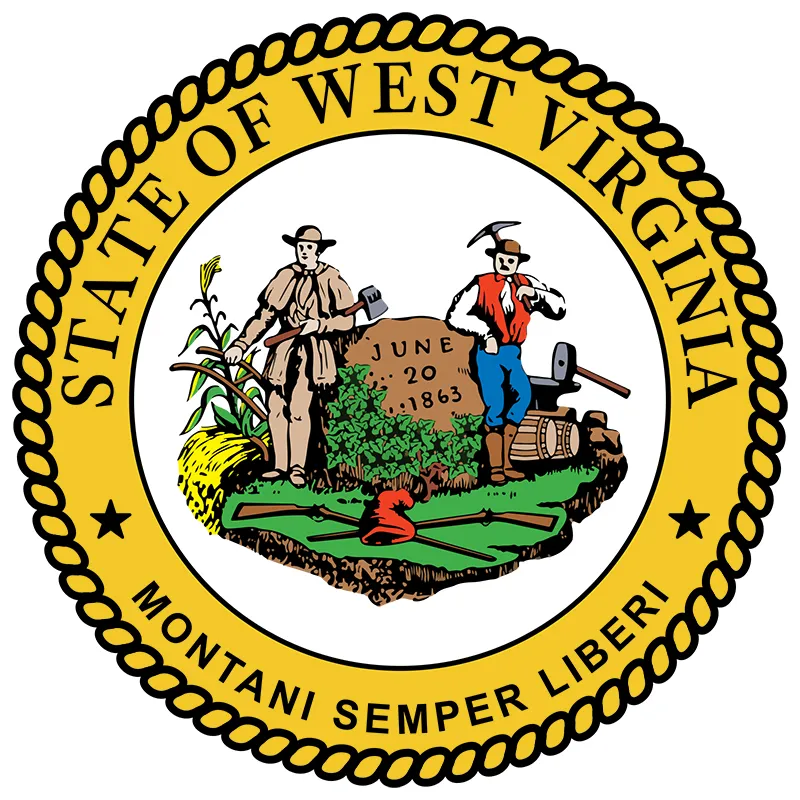 State of West Virginia seal.